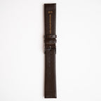 Apple Fibre Brown Watch Strap, underside showing the lining