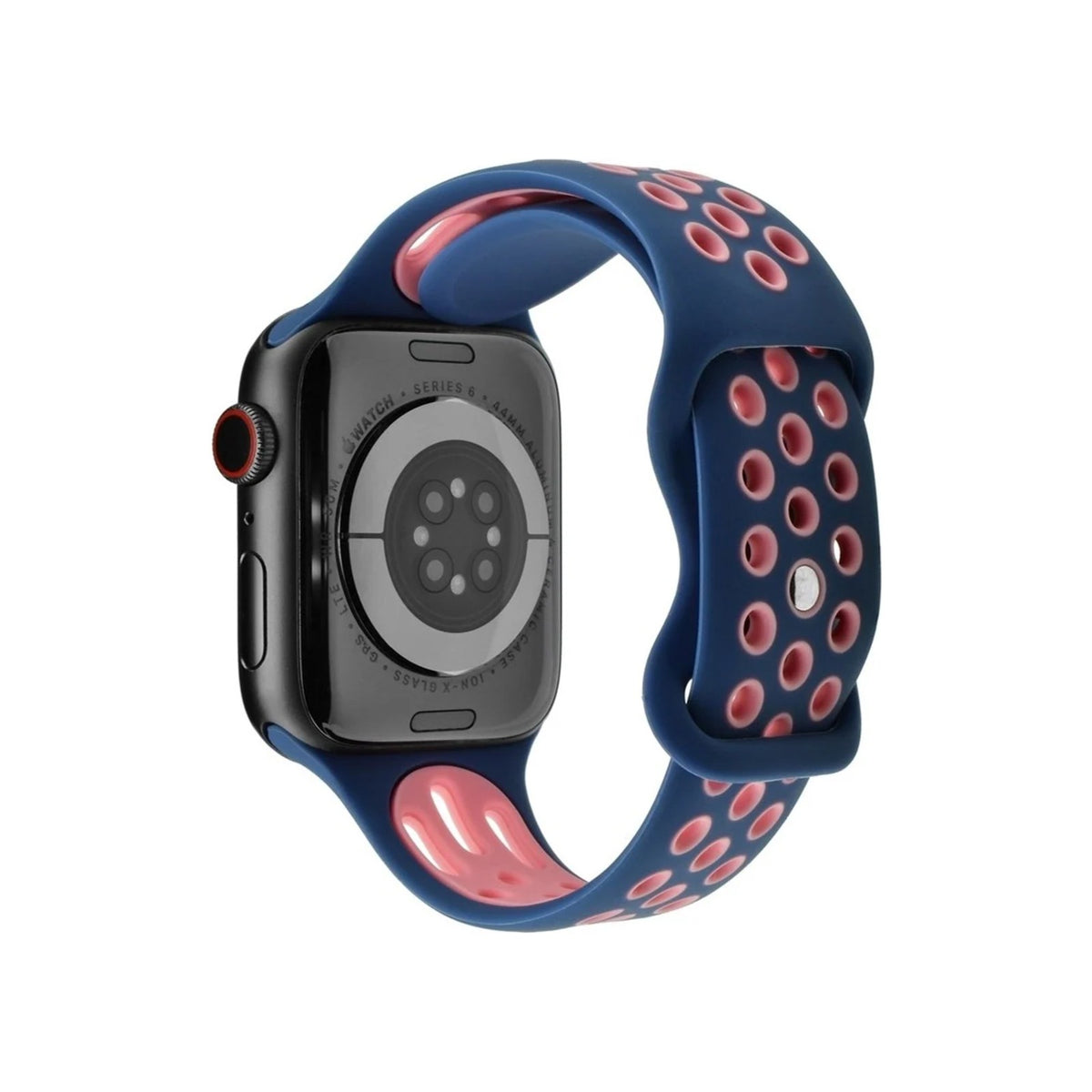 Hoylake Blue & Pink Watch Strap for Apple