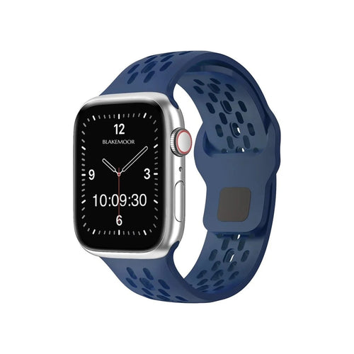 Saunton Navy Watch Strap for Apple