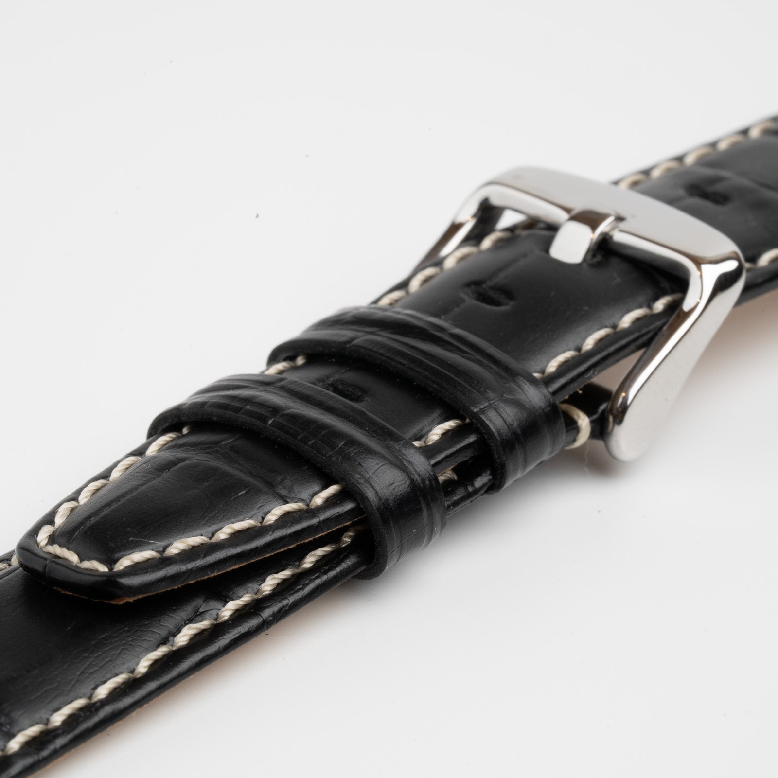 Mayfair Alligator Black Watch Strap