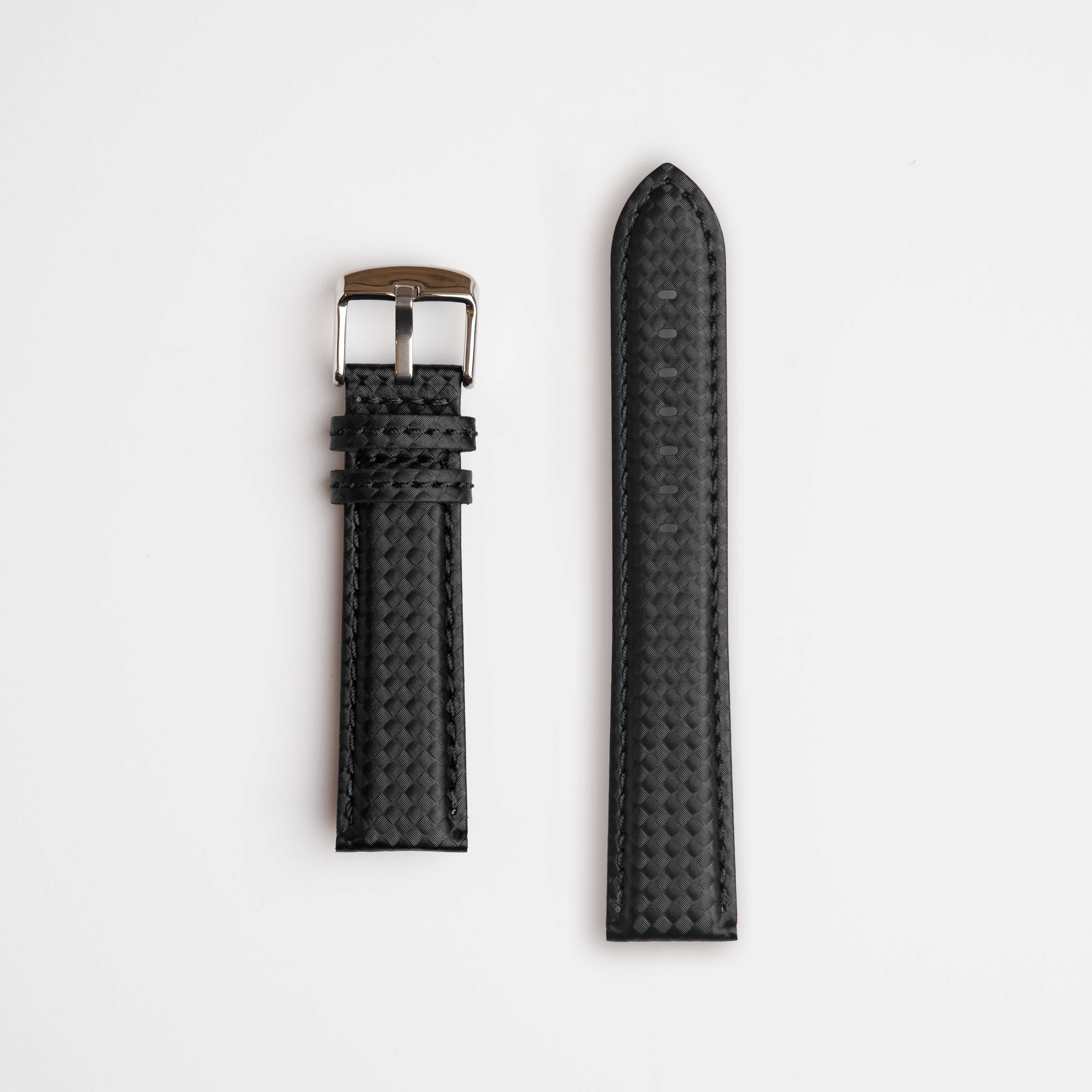 Anthracite Carbon Black Watch Strap