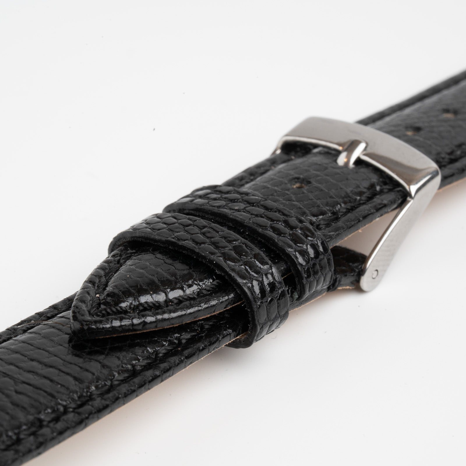 Autentico Lizard Black Watch Strap