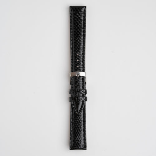 Autentico Lizard Black Watch Strap