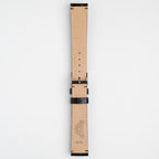 Handmade Alligator Grain Black Watch Strap