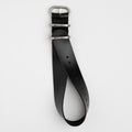 Weaverham Zulu Leather Black Watch Strap