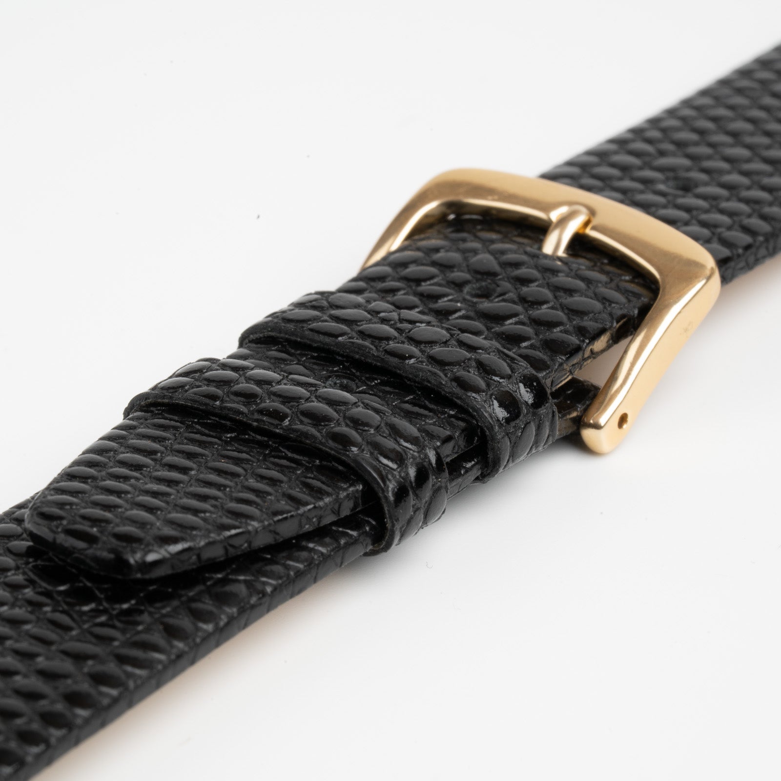 Mayfair Lizard XL Black Watch Strap