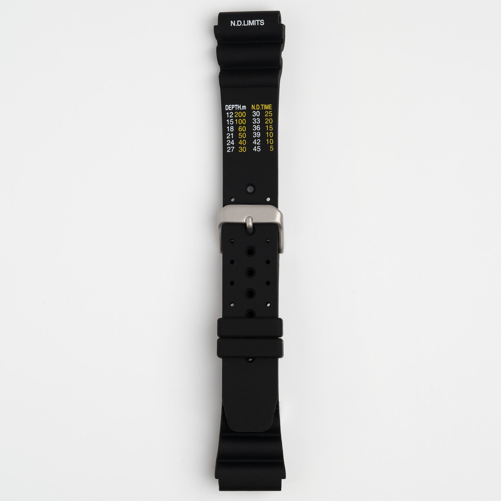 Submerge ND Limits Black Watch Strap