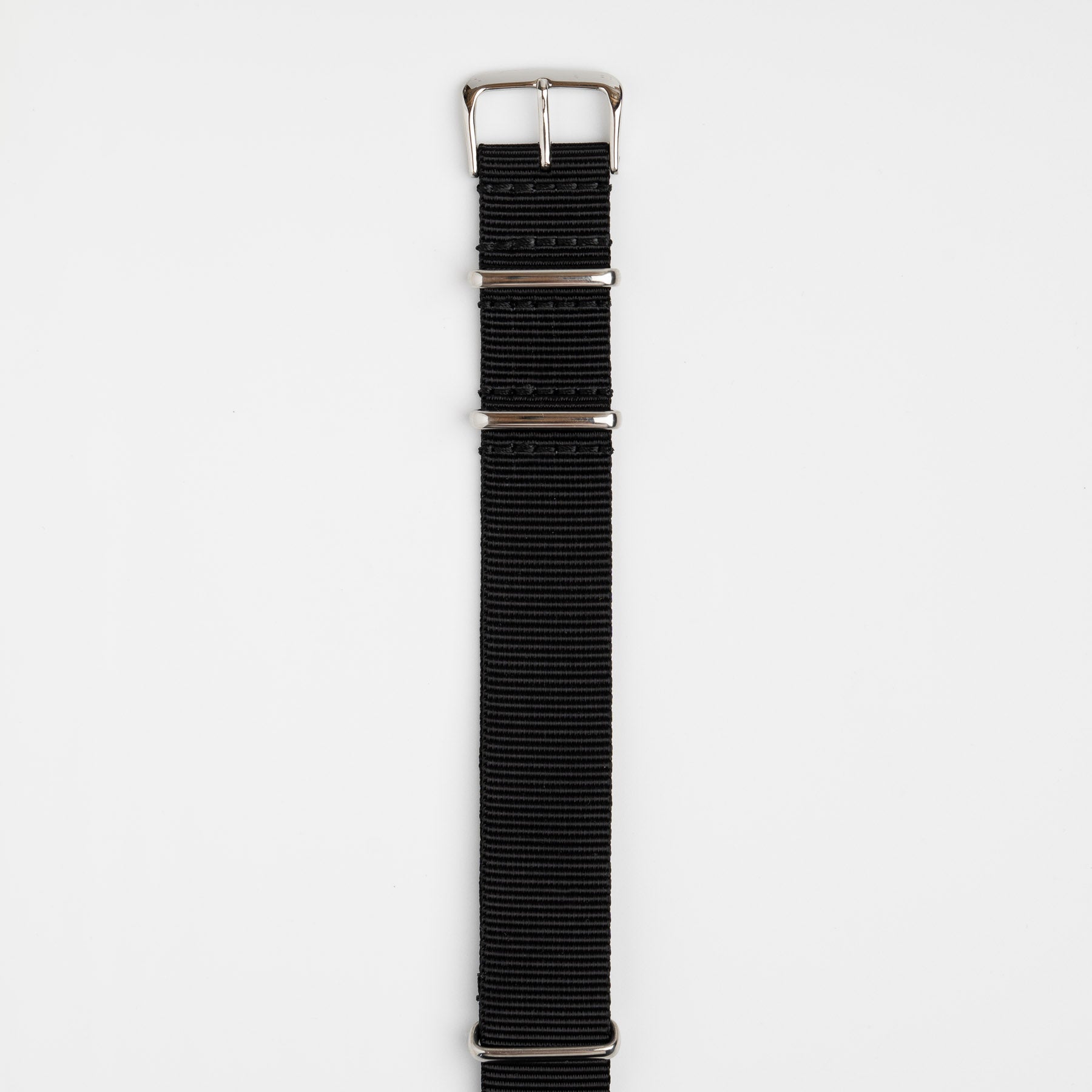 Weaverham Nylon Black Watch Strap