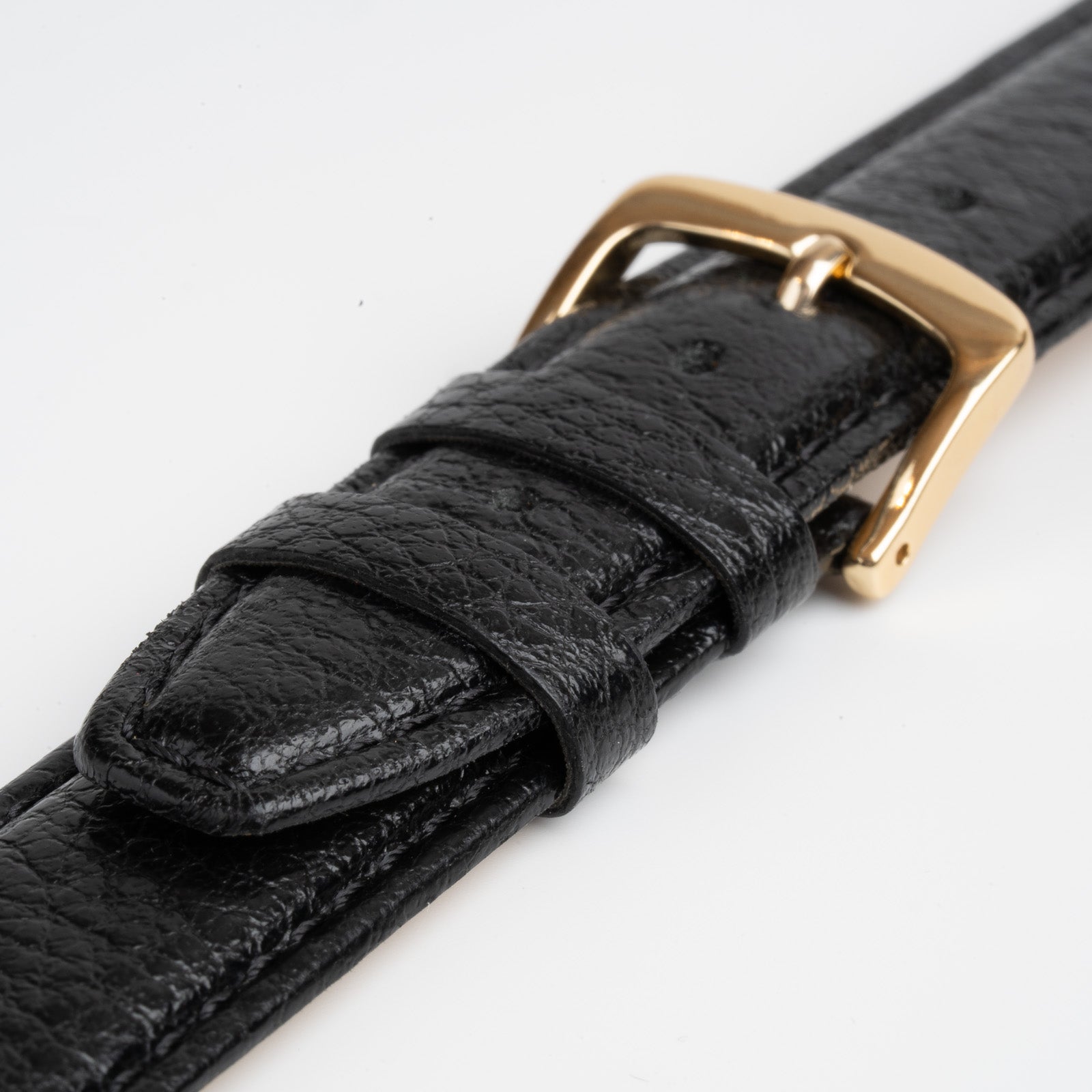 Natural Comfort Black Watch Strap