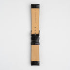 Henley Black Watch Strap, underside showing the lining