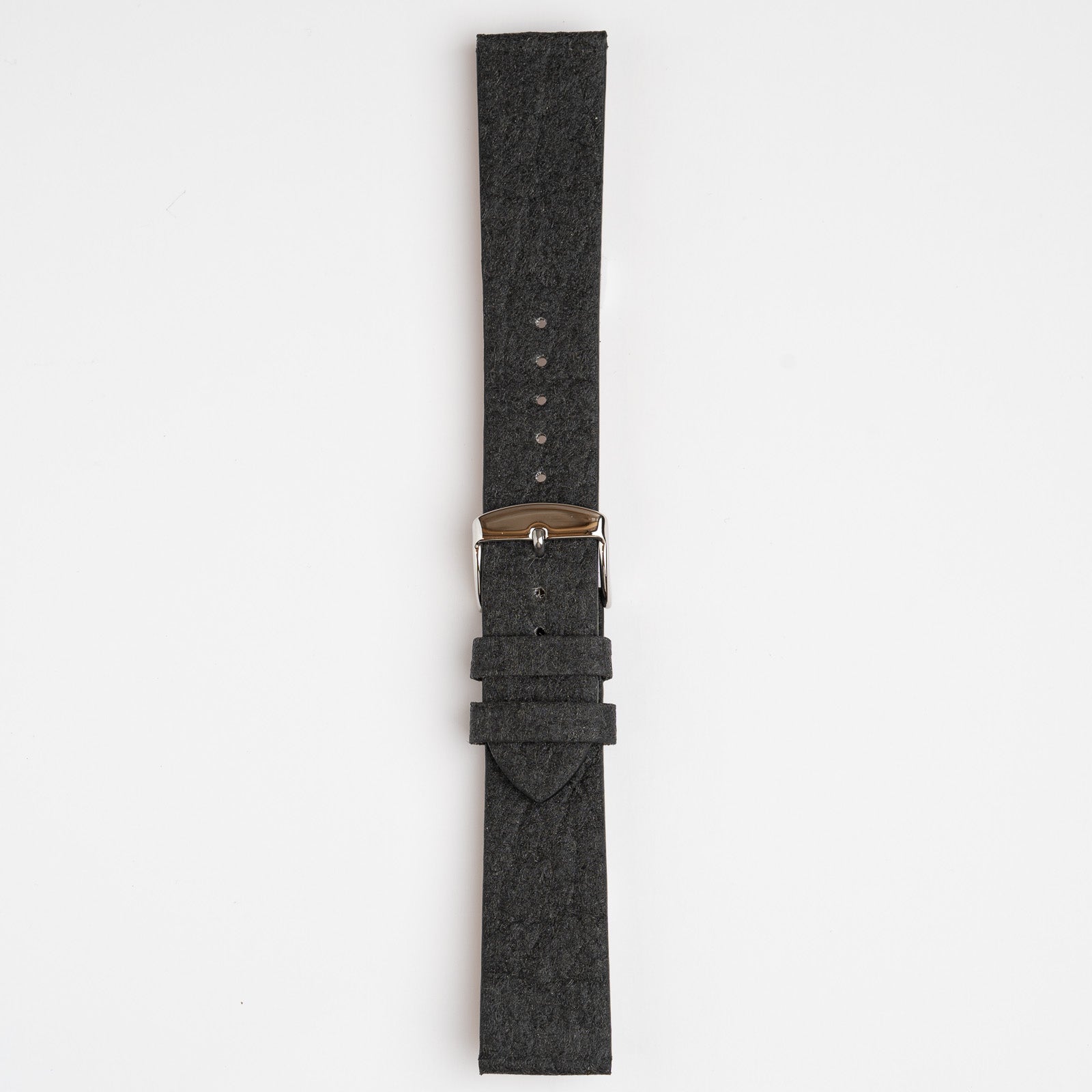 Pineapple Leaf Black Watch Strap