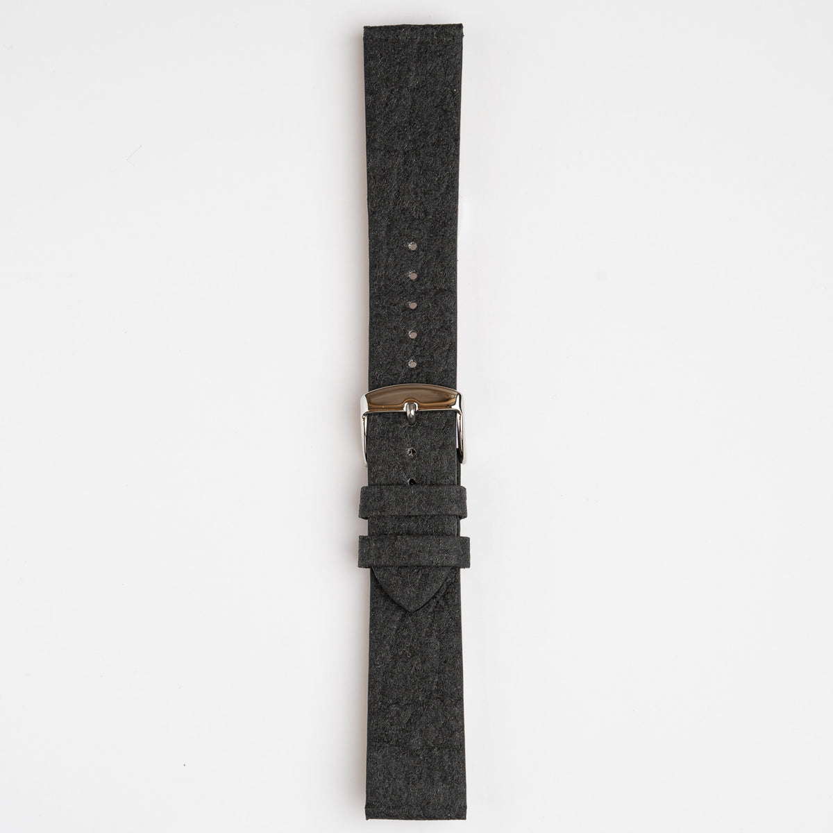 Pineapple Leaf Black Watch Strap