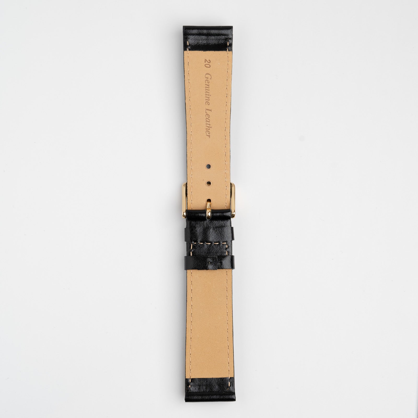 Mayfair Subtle Black Watch Strap