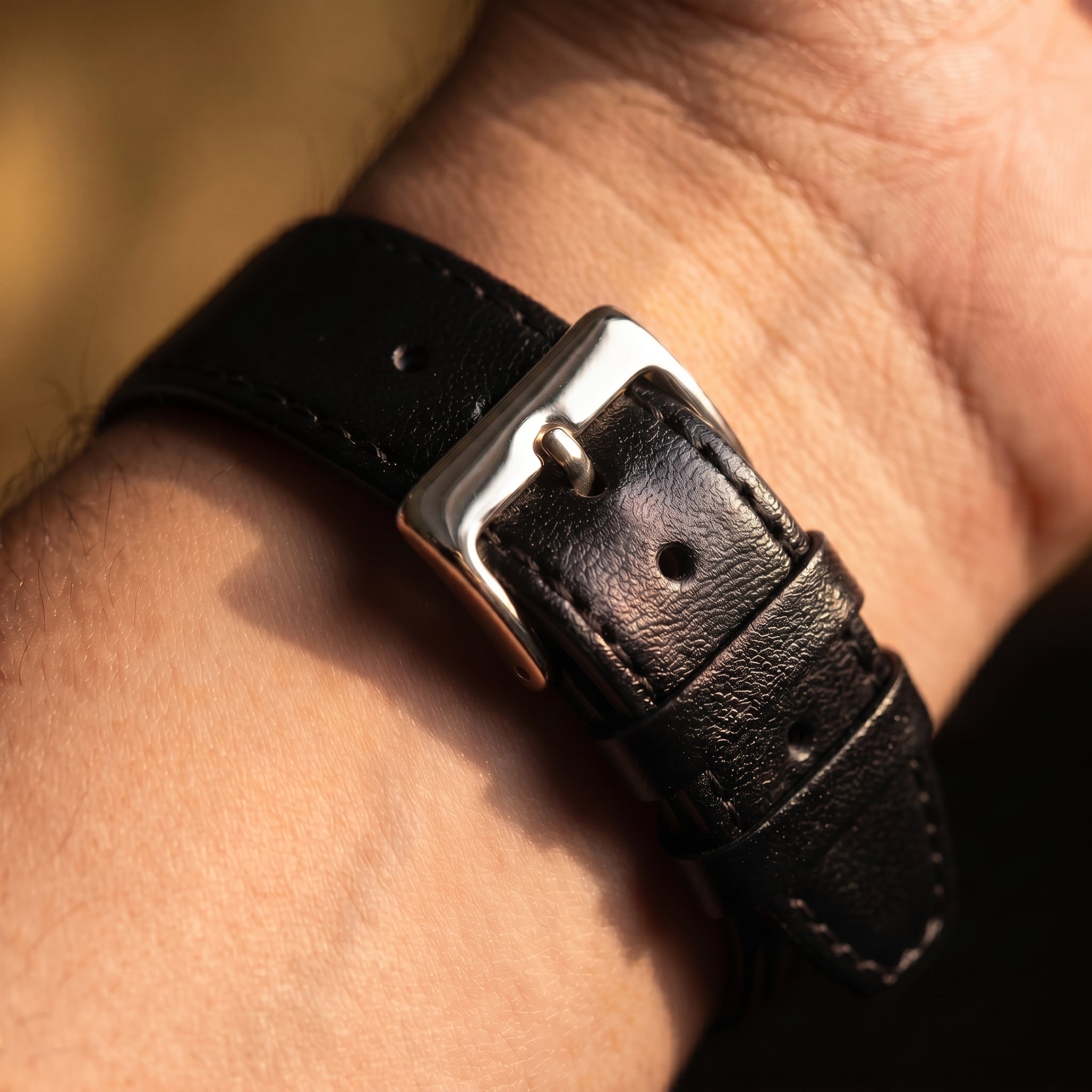 Mayfair Subtle Black Watch Strap