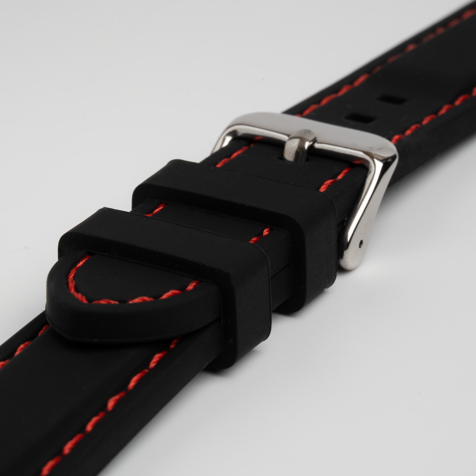 Submerge Extent Black & Red Watch Strap