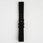 Submerge Extent Black & Red Watch Strap, underside showing the lining