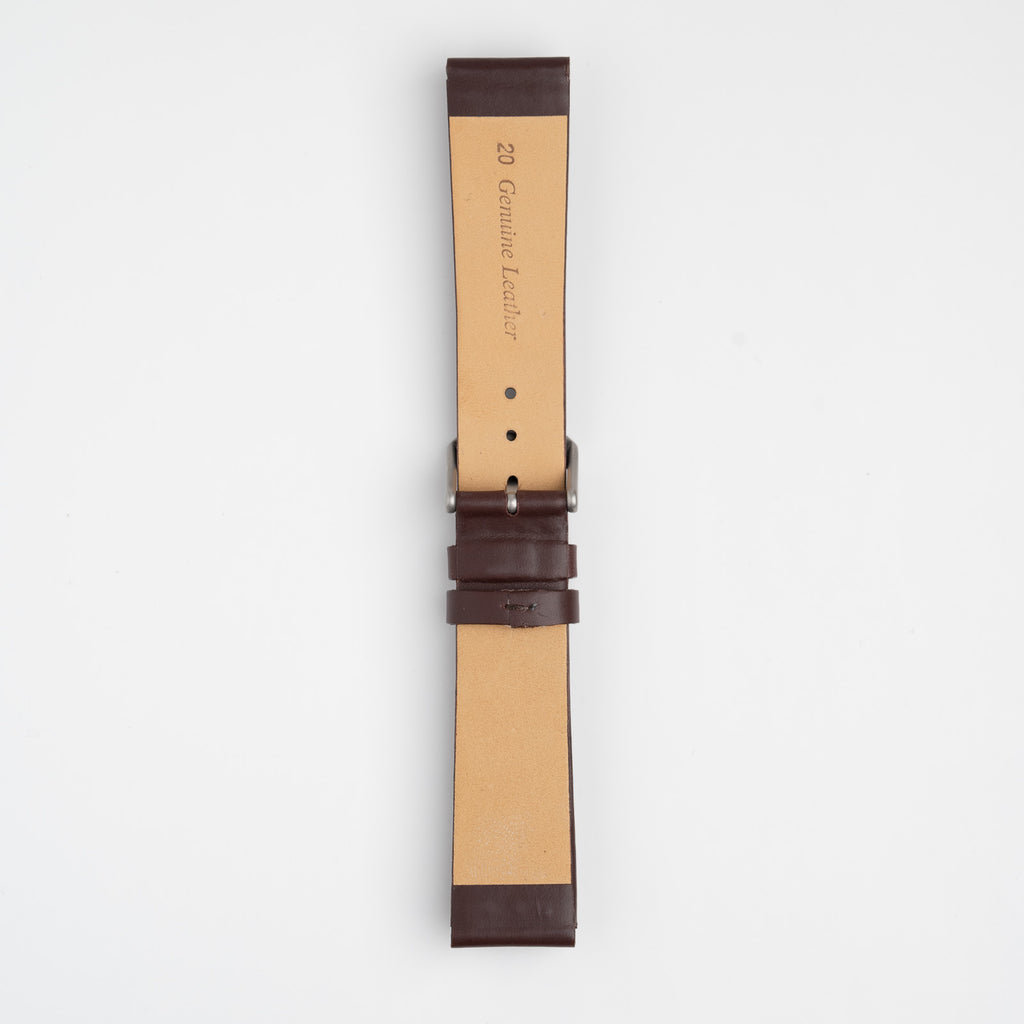 Square Padded Black Watch Strap