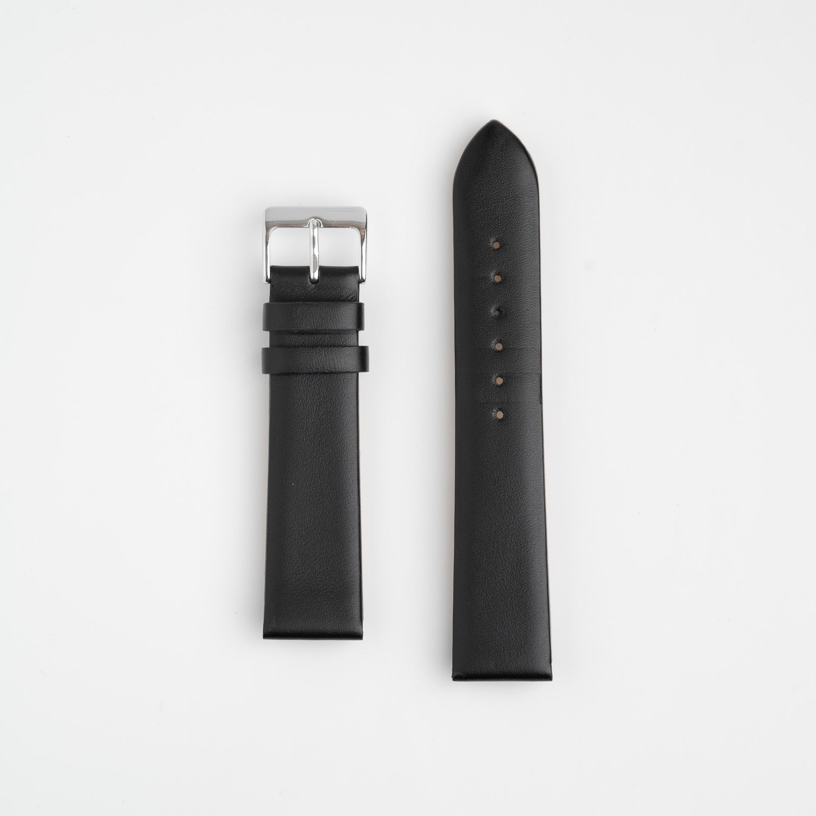 Windsor Smooth XL Black Watch Strap