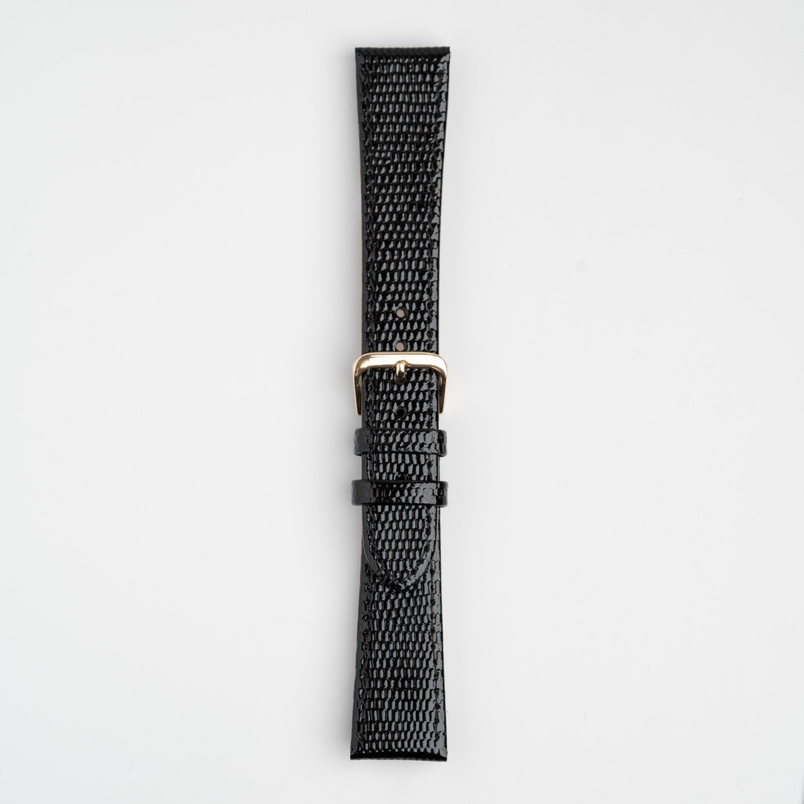 Lizard Value Black Watch Strap