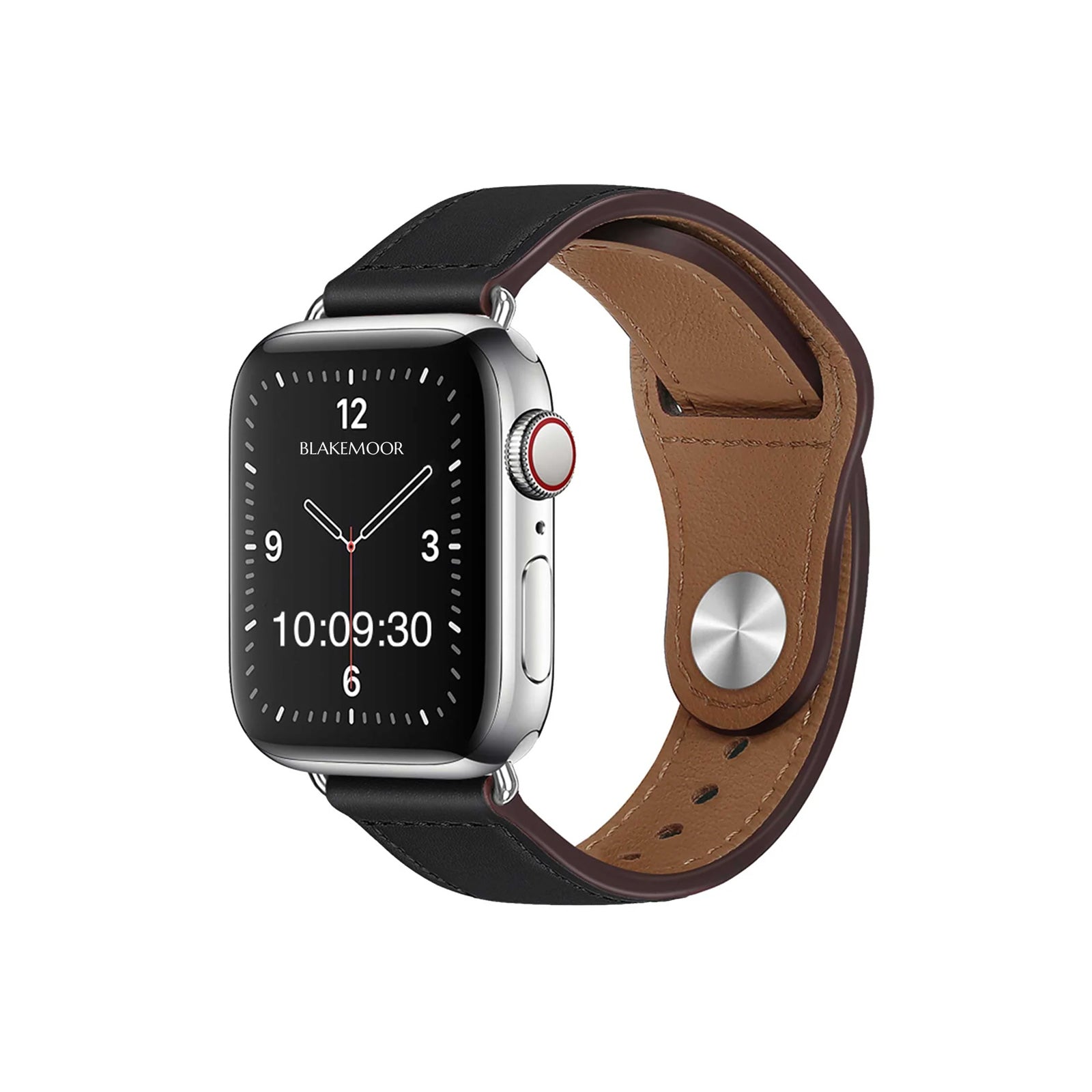 Harpsden Black Watch Strap For Apple