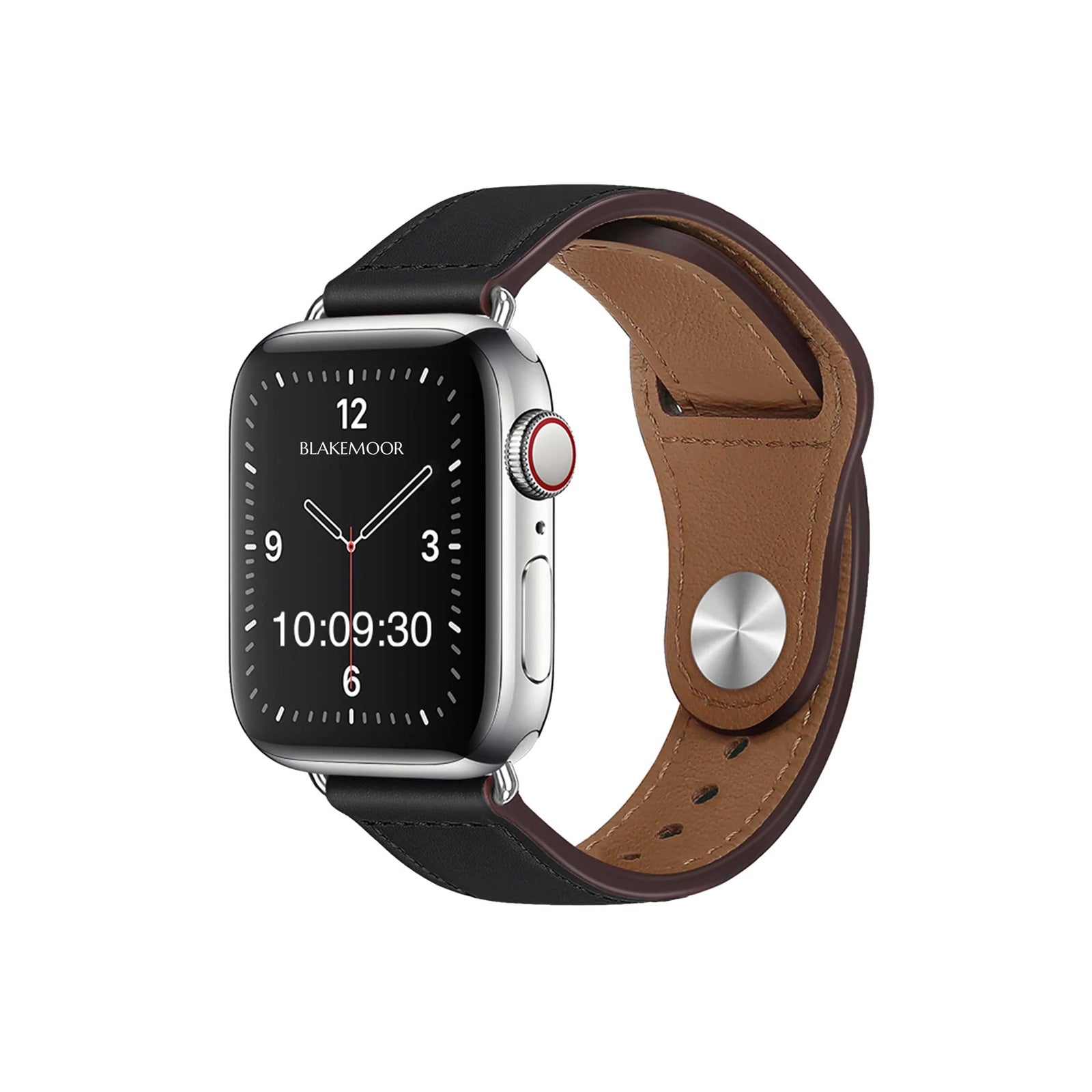 Harpsden Black Watch Strap For Apple