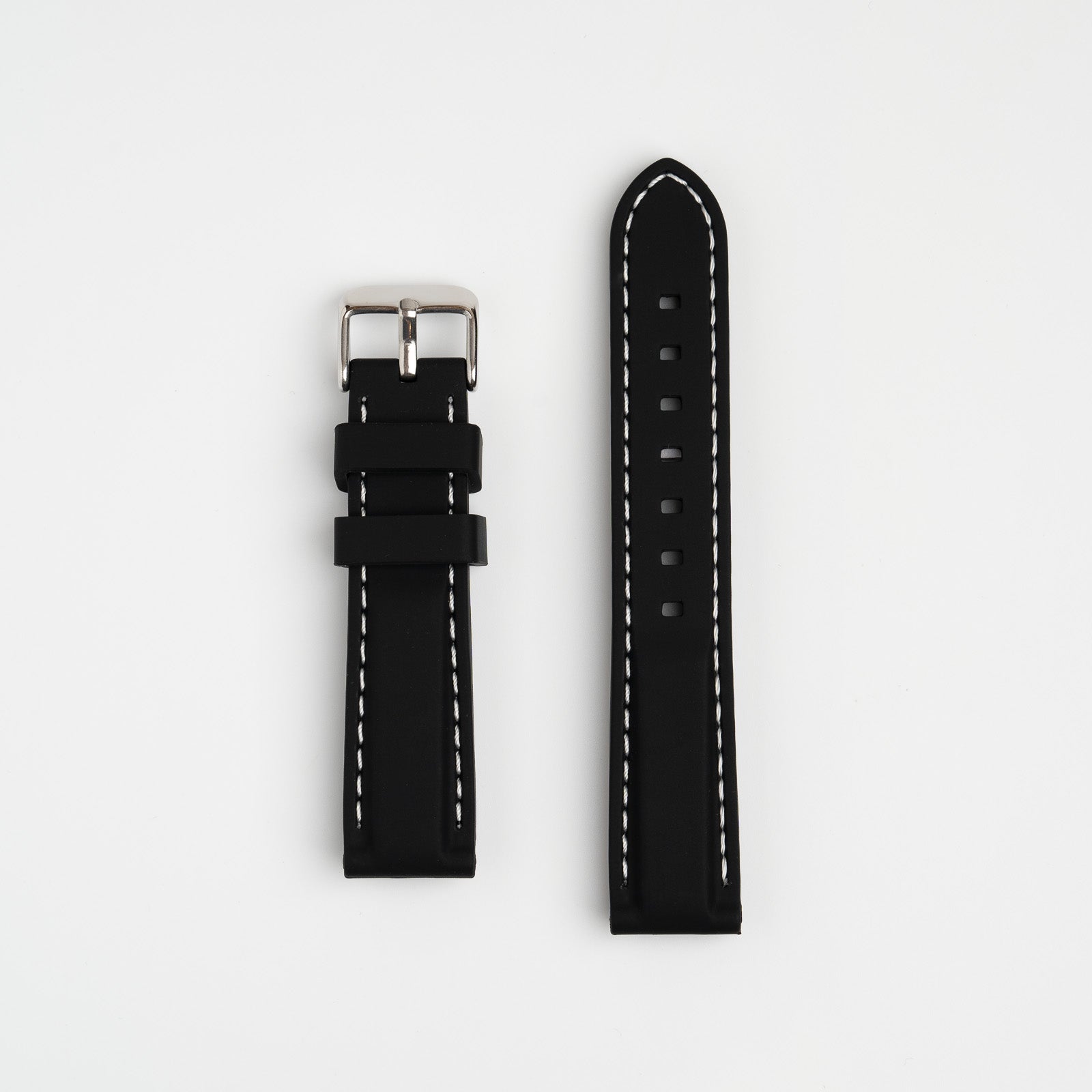 Submerge Extent Black & White Watch Strap