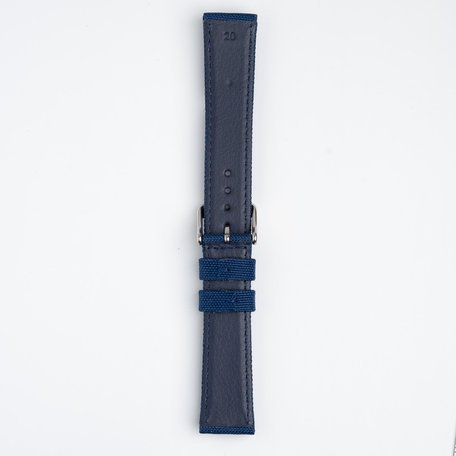 Canvas Blue Watch Strap