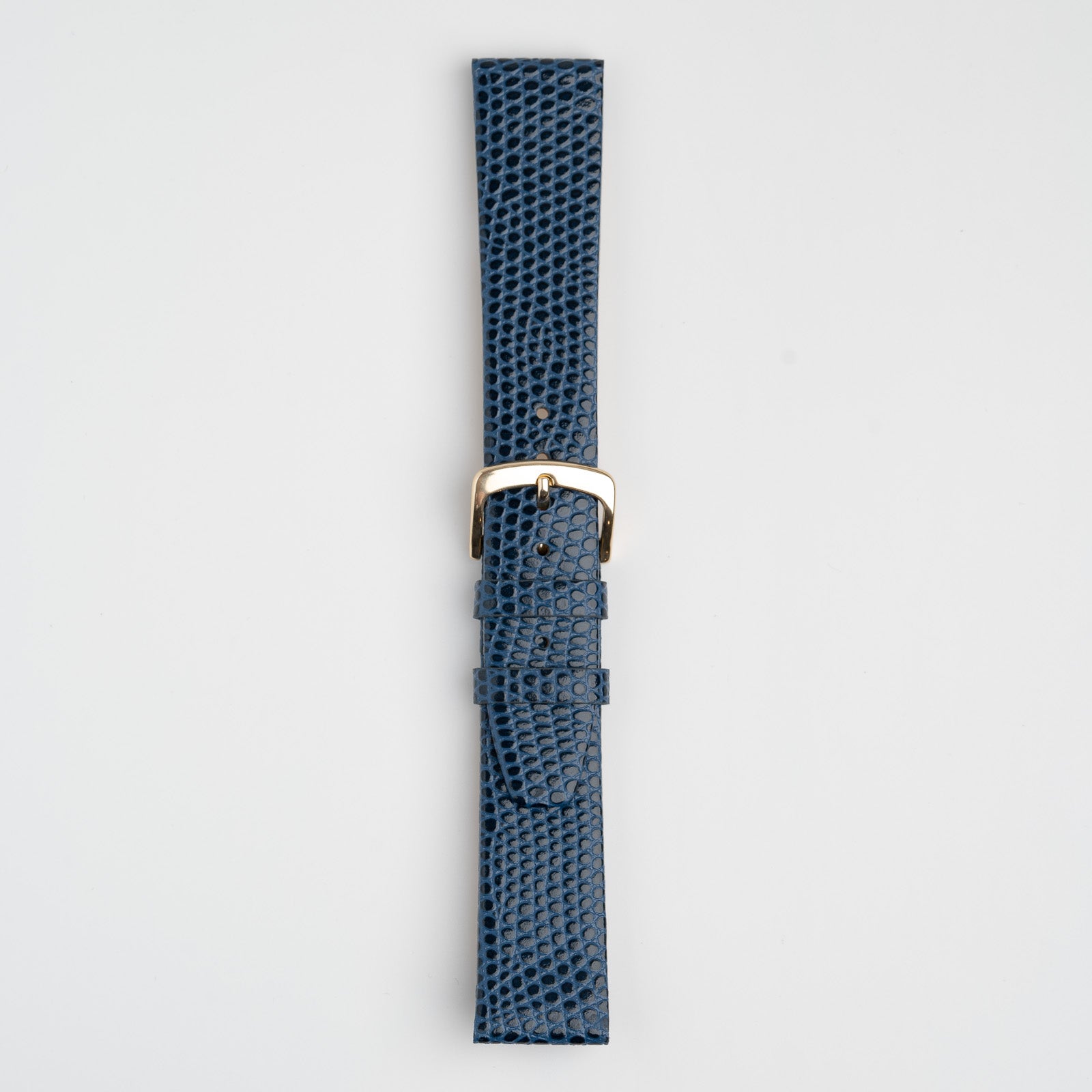 Lizard Flat Blue Watch Strap