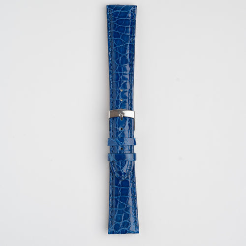 Autentico Crocodile Blue Watch Strap