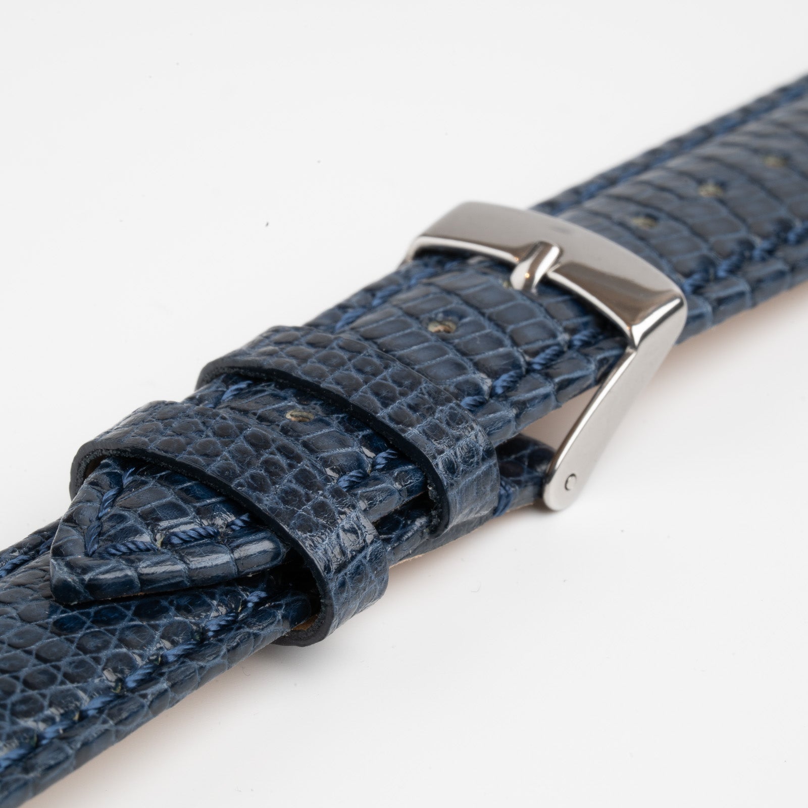 Autentico Lizard Blue Watch Strap