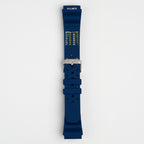 Submerge ND Limits Blue Watch Strap, buckled up, front view
