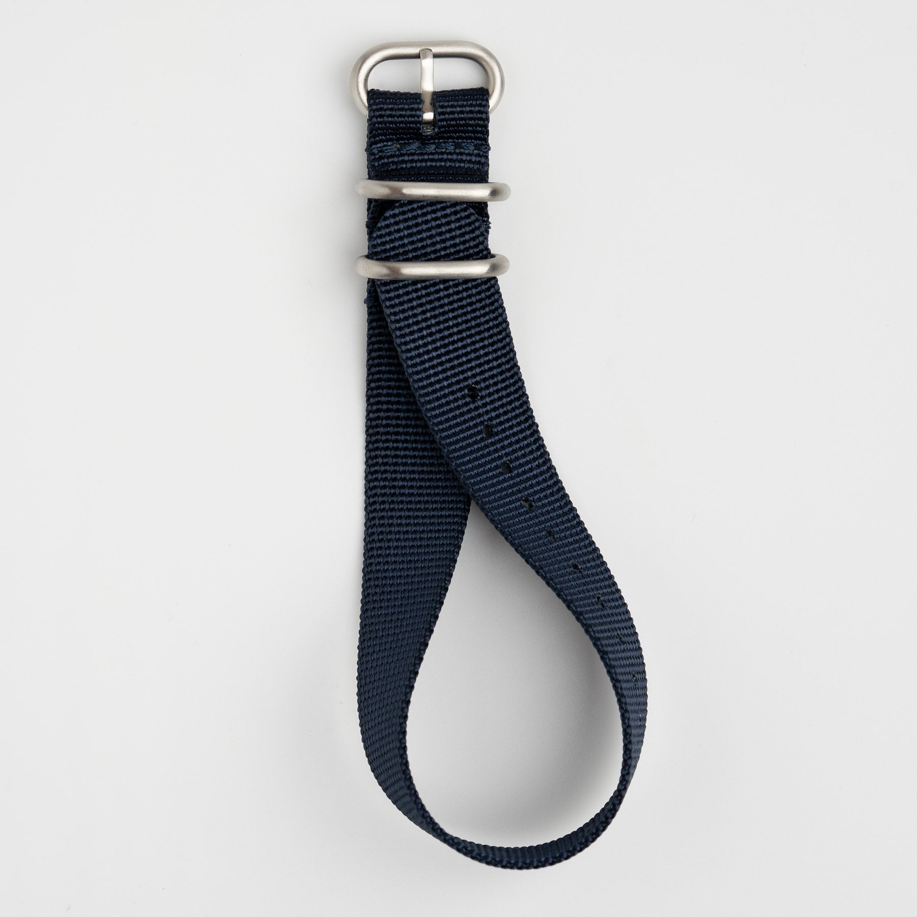 Weaverham Zulu Nylon Blue Watch Strap