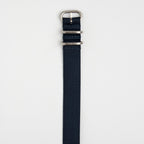 Weaverham Zulu Nylon Blue Watch Strap, alternative view