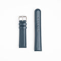 Henley Blue Watch Strap, both pieces laid flat