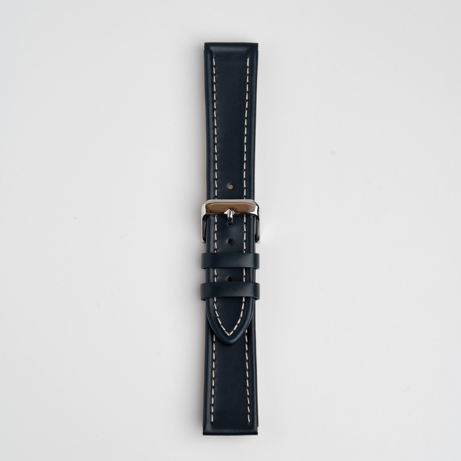 Raised Edge Blue Watch Strap