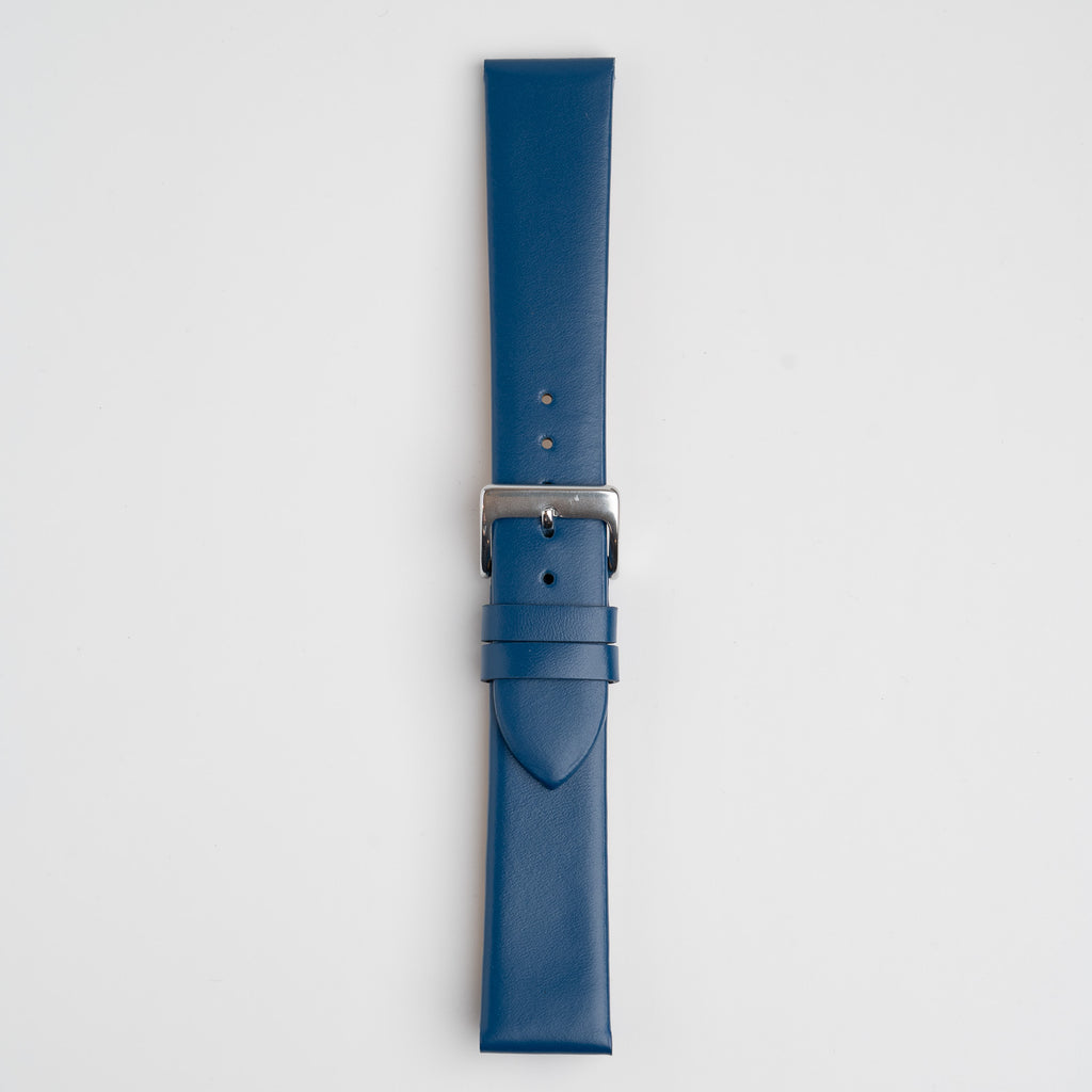 Windsor Smooth Blue Watch Strap