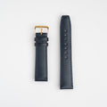Calf Value Blue Watch Strap, both pieces laid flat