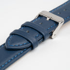 Economy Padded Blue Watch Strap