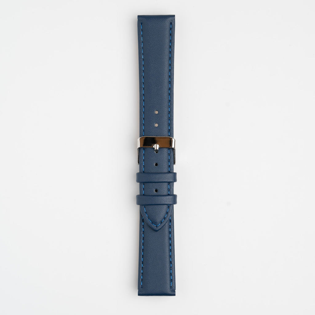 Economy Padded Blue Watch Strap
