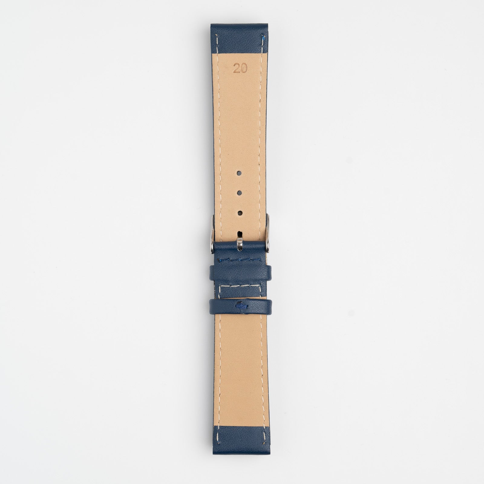 Economy Padded Blue Watch Strap