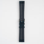 Submerge Double Ridge Blue Watch Strap, underside showing the lining