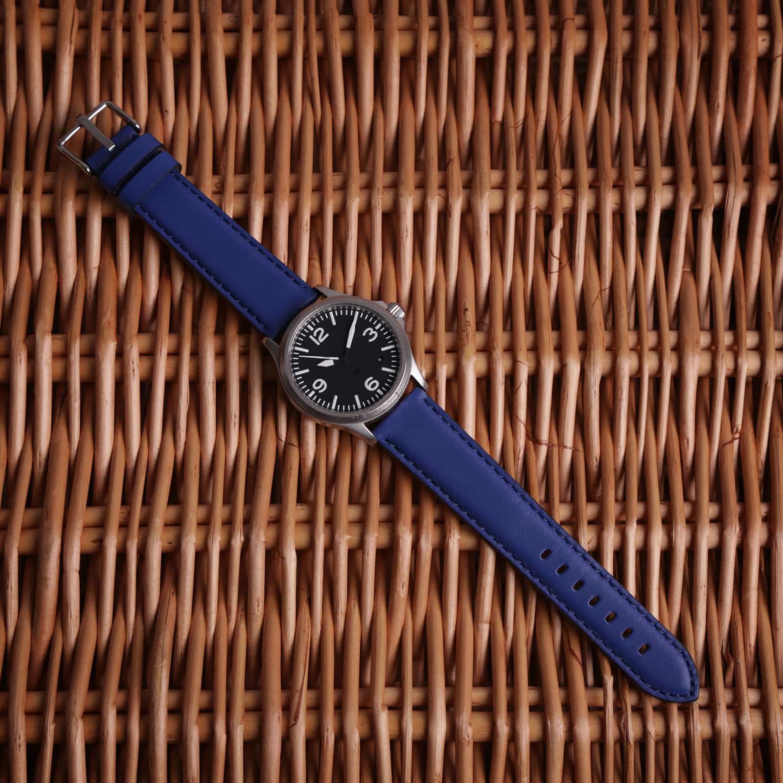 Submerge Aqua Quick Release Blue Watch Strap