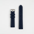 Submerge Extent Blue & White Watch Strap, both pieces laid flat
