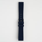 Submerge Extent Blue & White Watch Strap, underside showing the lining