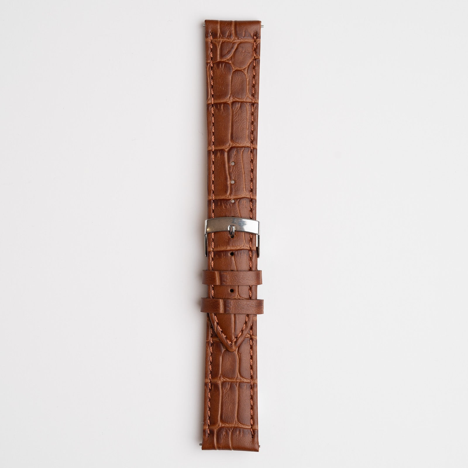 Mayfair Super Quick Release Brown Watch Strap