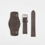 Unique Bund Brown Watch Strap, alternative view