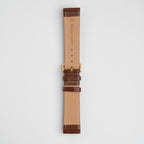 Buffalo Value XL Brown Watch Strap, underside showing the lining