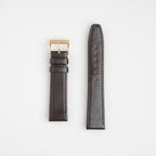 Timeless classic brown extra long (xl) leather watch strap featuring a square end, enhanced with soft nubuck lining. Available in 8mm, 10mm, 12mm, 14mm, 16mm, 18mm, 22mm.