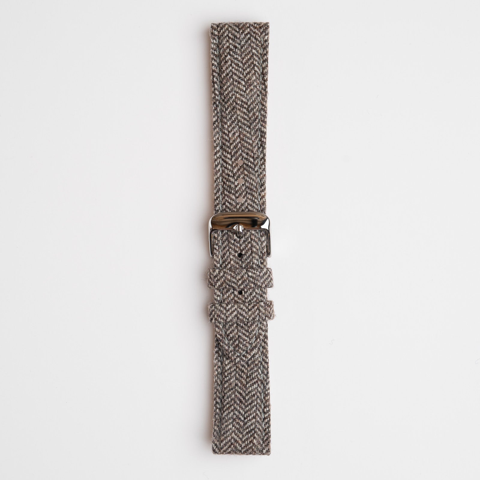 Sandbanks Tweed Brown Watch Strap