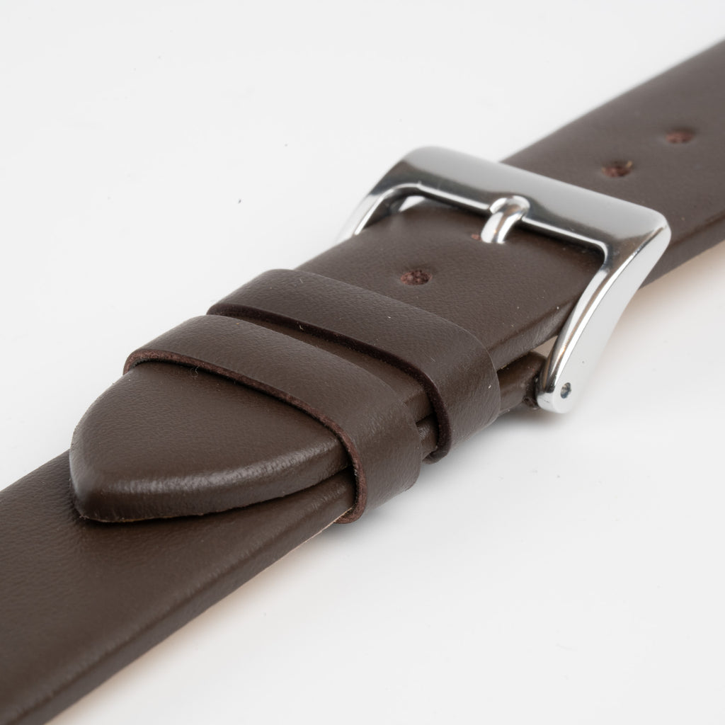 Windsor Smooth Brown Watch Strap